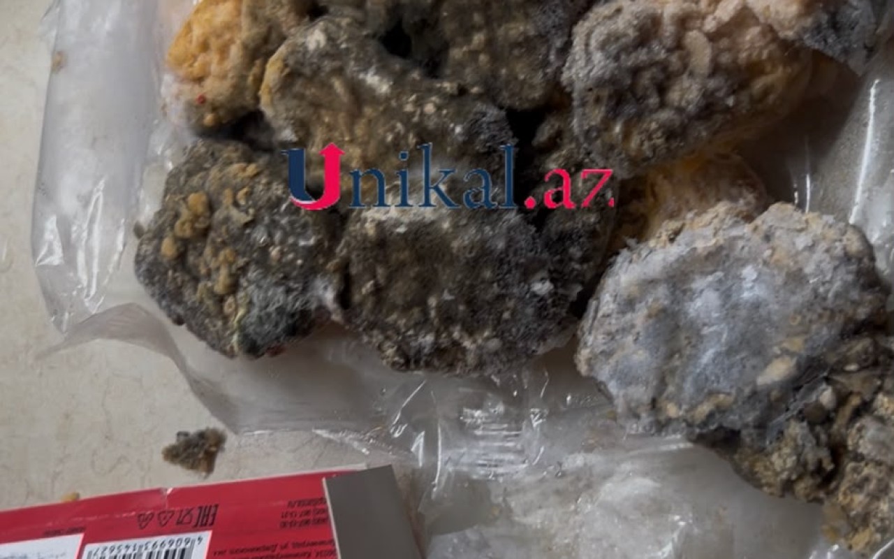 Yasamalda Bravo marketdən alınan naggets kiflənmiş vəziyyətdə çıxıb — Vətəndaş narazıdır