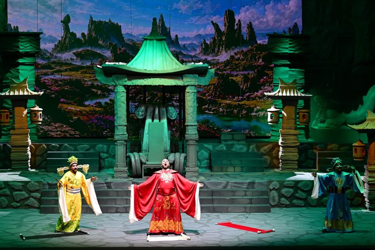 “Turandot” operası 98 ildən sonra yenidən Azərbaycan səhnəsində - FOTOLAR