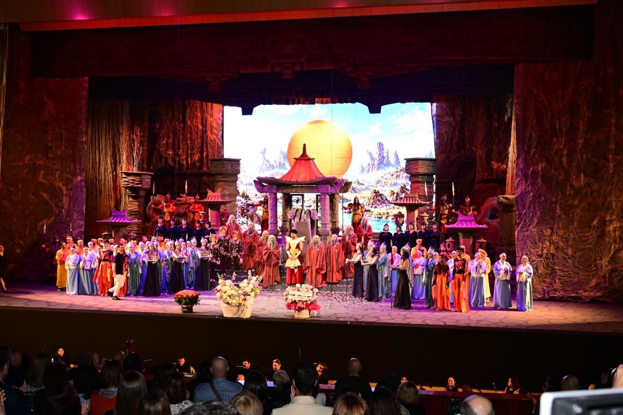 “Turandot” operası 98 ildən sonra yenidən Azərbaycan səhnəsində - FOTOLAR