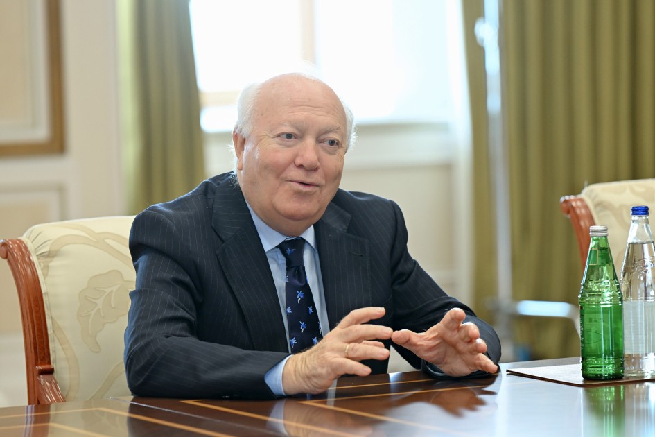 Prezident Migel Anxel Moratinosu qəbul etdi - FOTOLAR
