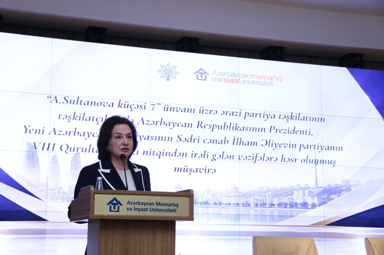 AzMİU-da YAP-ın VIII Qurultayındakı məsələlərlə bağlı müşavirə keçirildi - FOTOLAR