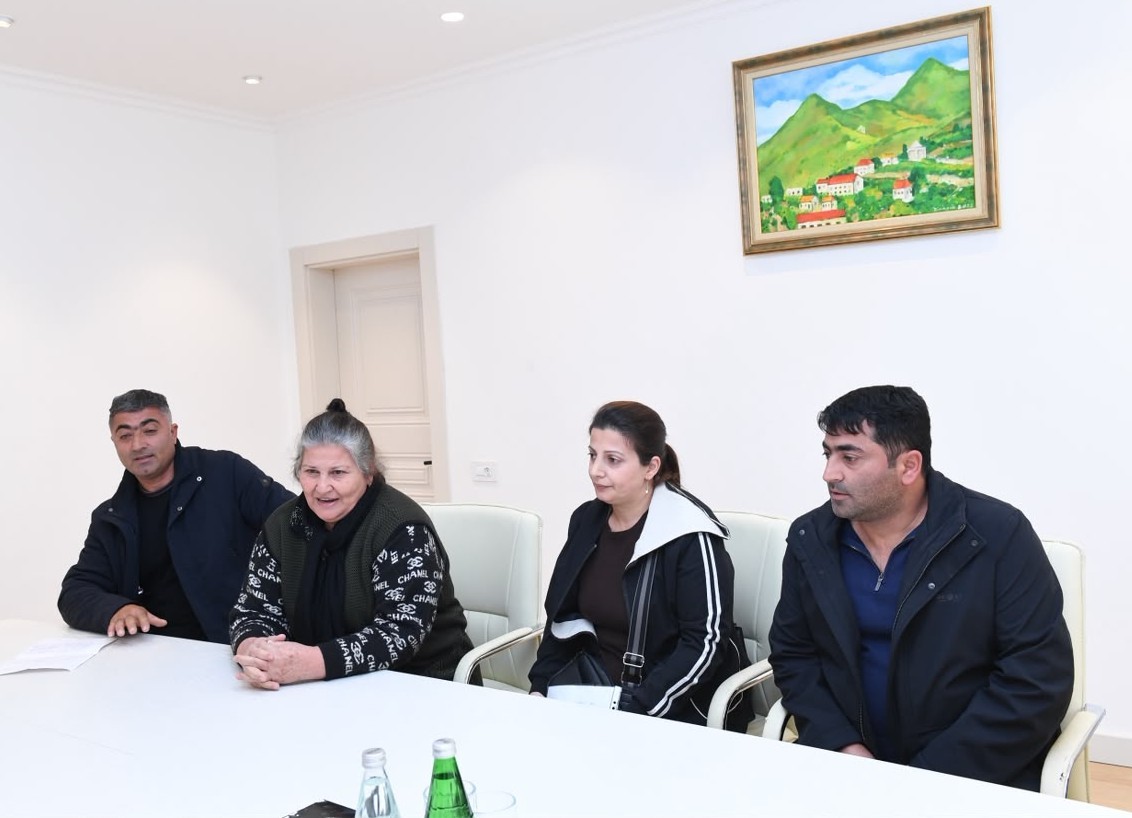 Laçında keçmiş məcburi köçkünlərin müraciətləri dinlənilib - FOTOLAR