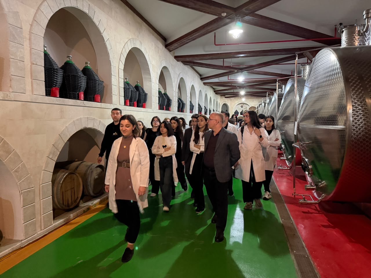 AzTU tələbələri “Az-Granata” MMC-yə ekskursiya edib - FOTOLAR