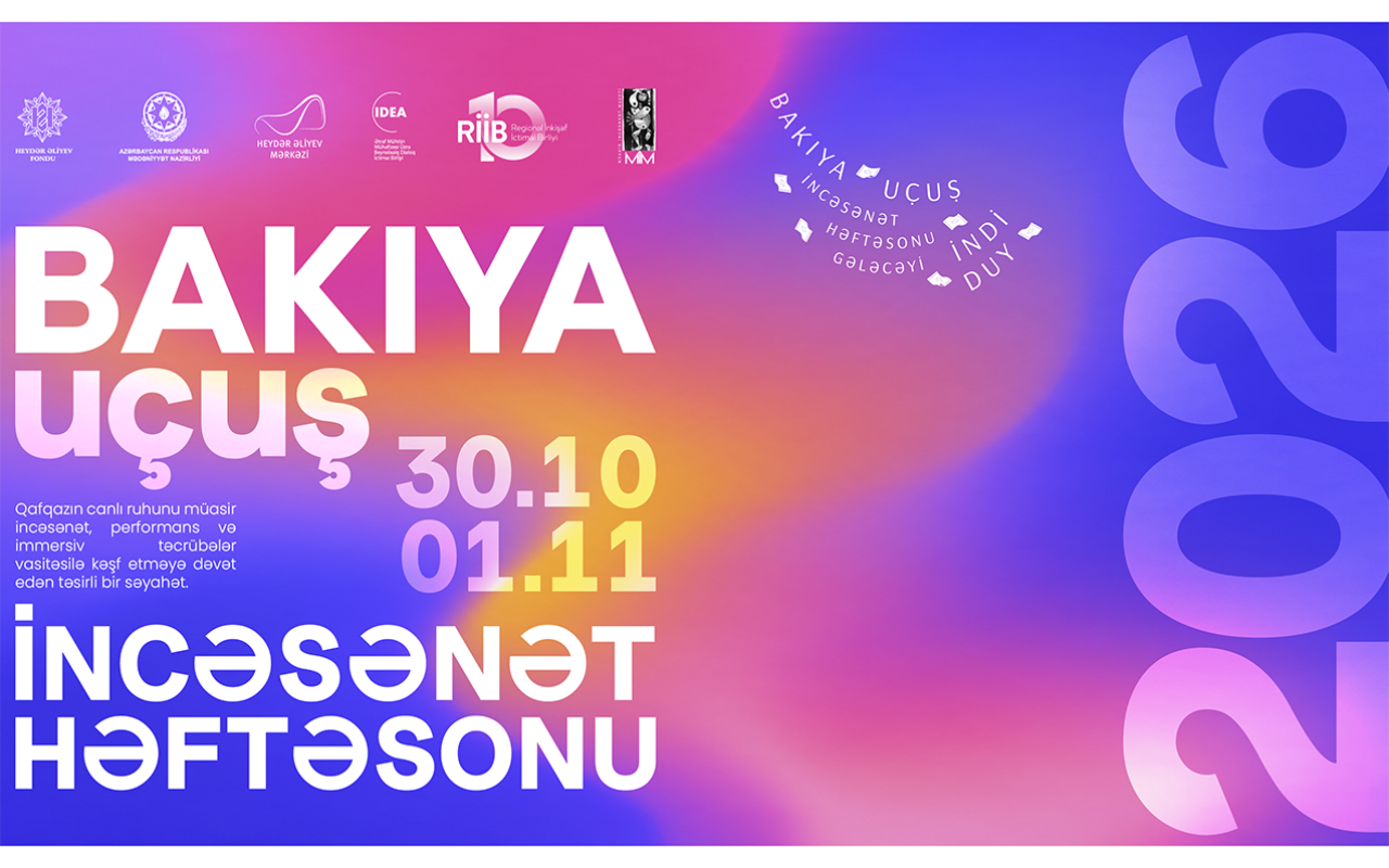 Heydər Əliyev Mərkəzində “Art Weekend”in silsilə sərgiləri açılacaq