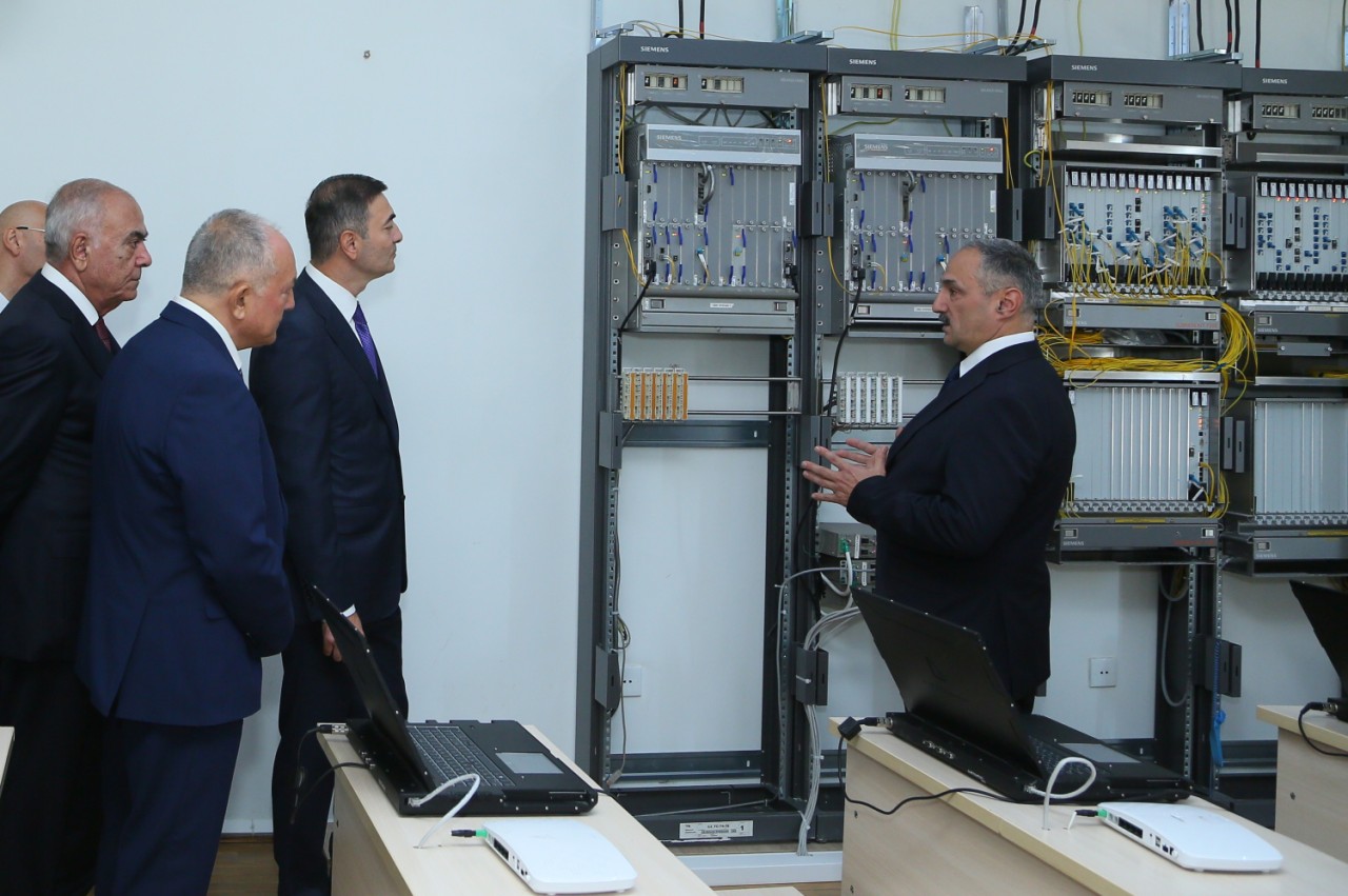 XRİTDX Xüsusi Rabitə Sistemləri Laboratoriyasını istifadəyə verib - FOTO/VİDEO