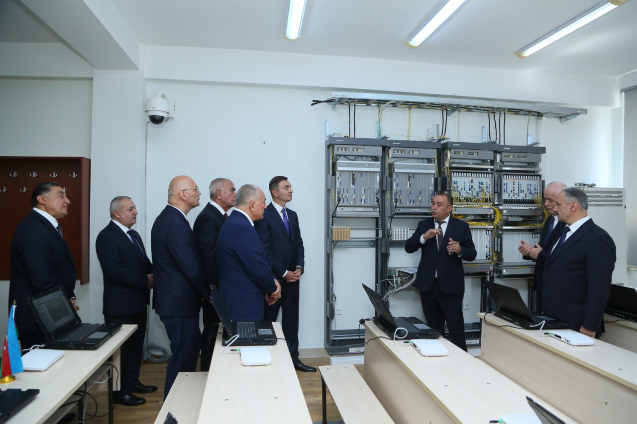 XRİTDX Xüsusi Rabitə Sistemləri Laboratoriyasını istifadəyə verib - FOTO/VİDEO