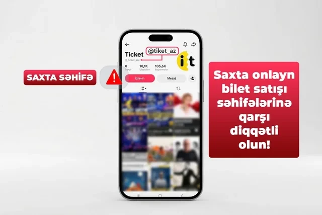 Saxta biletlərlə bağlı vətəndaşlara xəbərdarlıq - FOTO