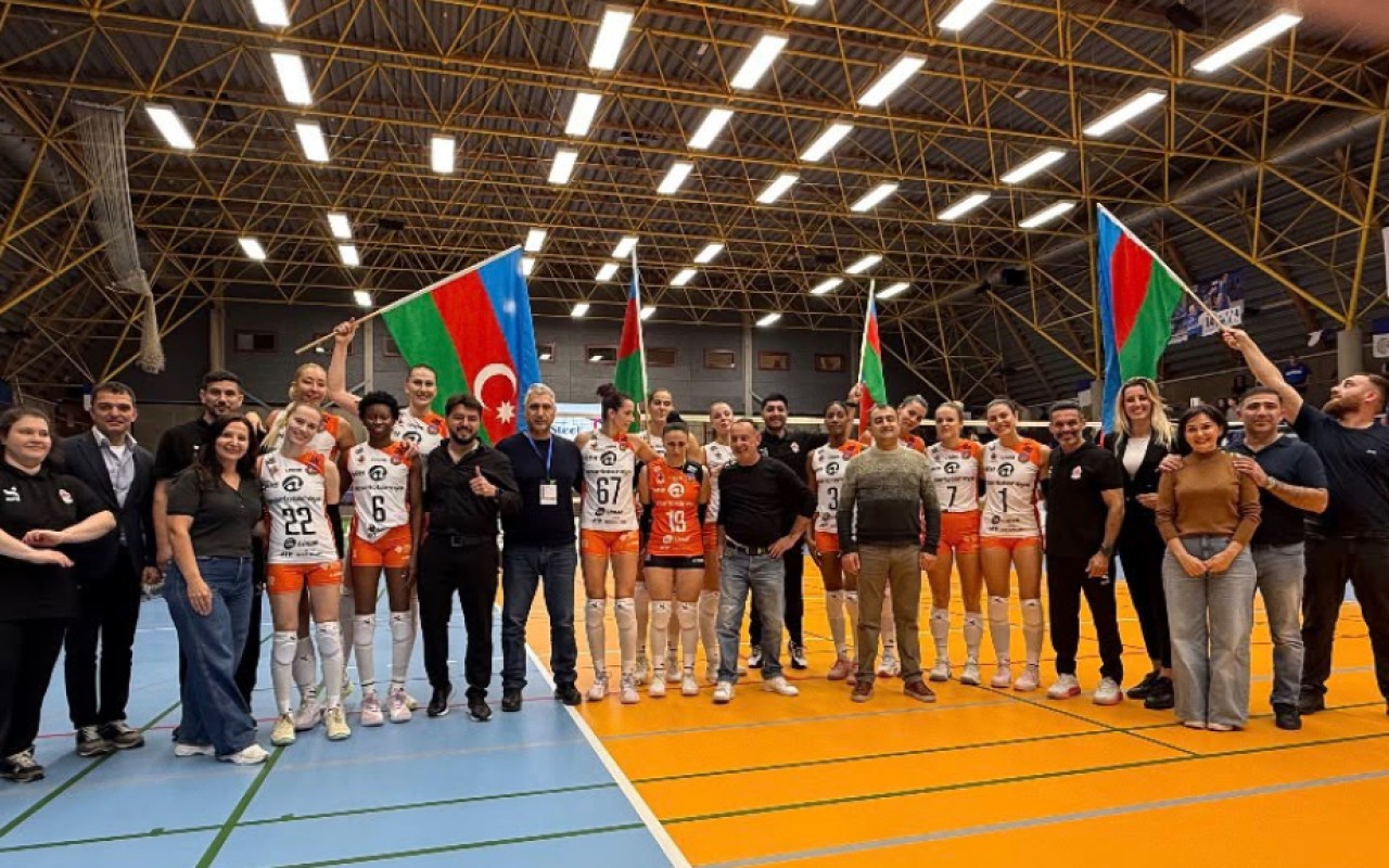 Voleybol klubumuz Danimarkada qələbə qazandı
