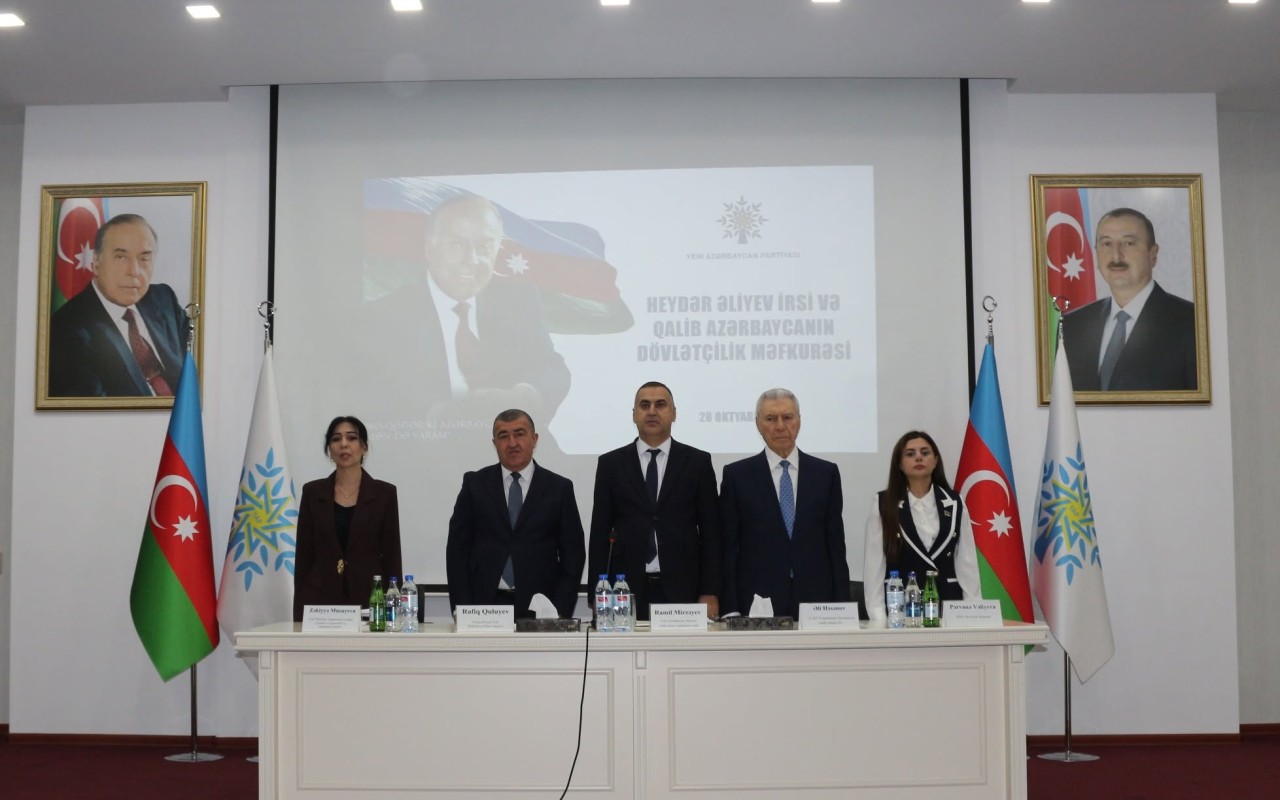Xətaidə Heydər Əliyevə həsr olunmuş tədbir keçirilib - FOTOLAR