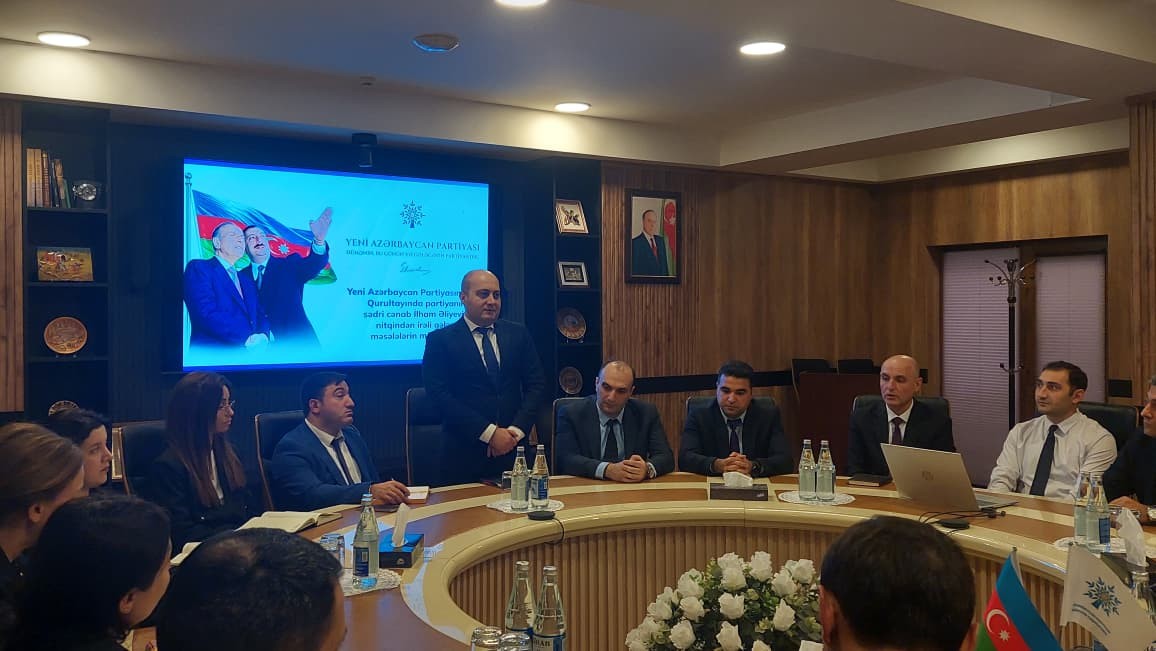 Nəsimidə YAP-ın VIII Qurultayına həsr olunmuş görüş keçirildi - FOTOLAR