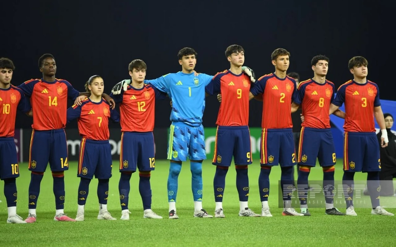 İspaniya millisi FIFA U-15 dünya çempionatının qalibi oldu