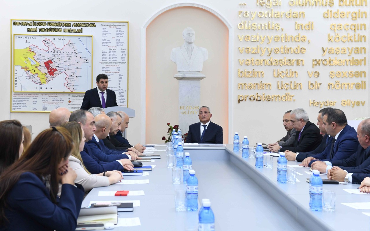 YAP-ın VIII Qurultayından irəli gələn vəzifələrə dair geniş müşavirə keçirilib