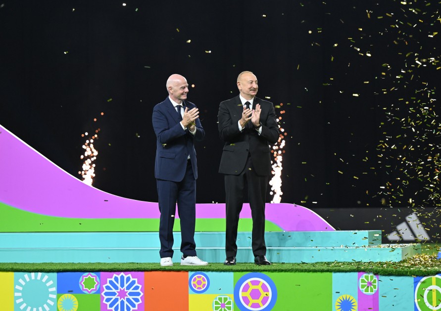 Prezidentin sosial media hesablarında final matçından paylaşım edildi - FOTOLAR