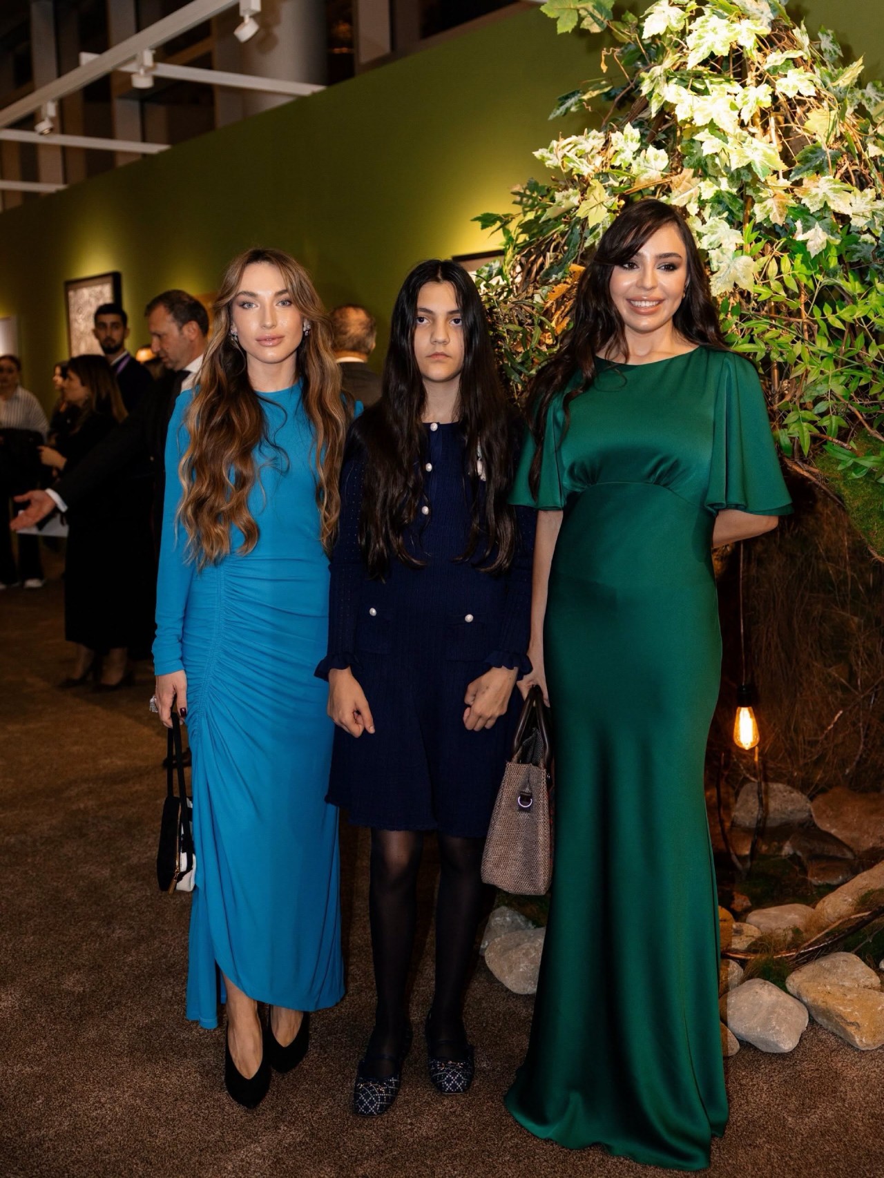 Prezidentin qızı və gəlini “Baku Art Weekend”də - FOTOLAR (VİDEO)