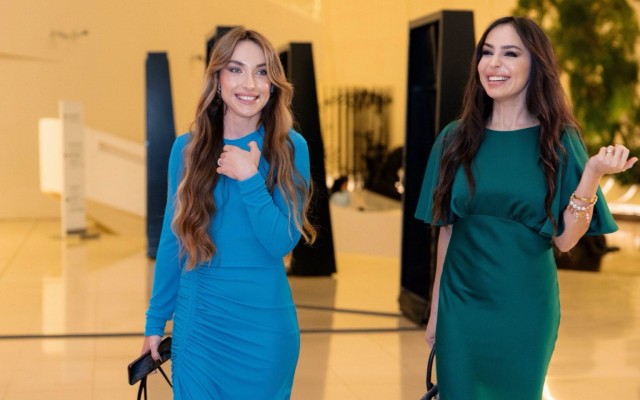 Prezidentin qızı və gəlini “Baku Art Weekend” sərgi festivalında - FOTOLAR (VİDEO)