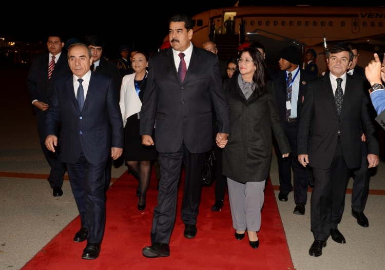 Venesuela prezidenti Azərbaycandadır