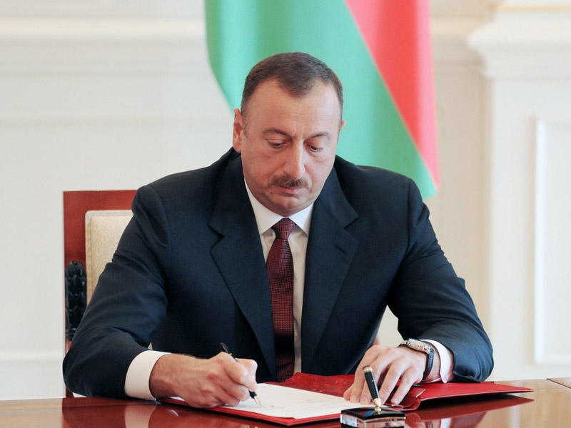 Prezident iki mühüm SƏRƏNCAMI İMZALADI