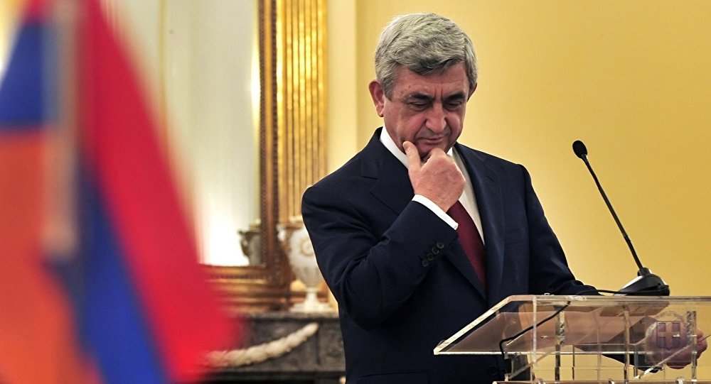 Sarkisyan tanıyırsa, qoşunlarını işğal olunmuş ərazilərdən çıxarsın