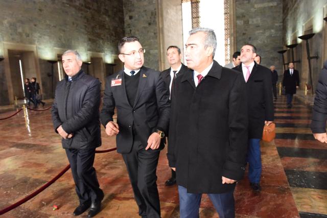 Azərbaycan KİV rəhbərlərinin Ankaraya səfəri davam edir - FOTO