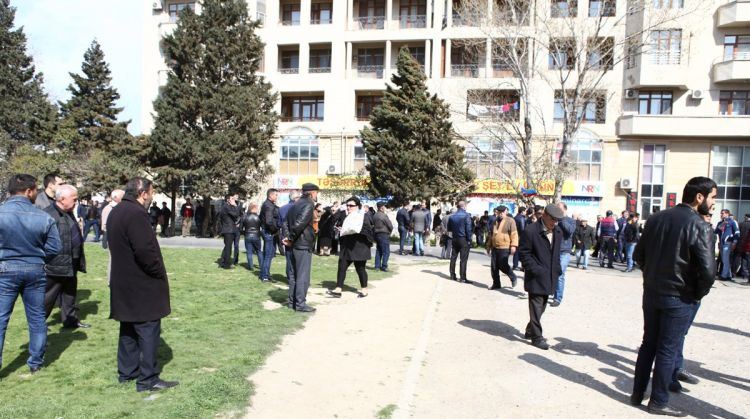 Milli Şuranın mitinqi başa çatdı- FOTOLAR